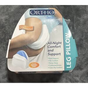 Ortho by Contour Leg Pillow Memory Foam w/ Washable Cover – New